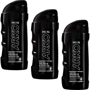 Arko Men Black Edıtıon 3x250 ml Tıraş Kolonyası