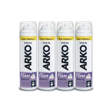 Arko Men Sensitive 4x200 ml Tıraş Köpüğü