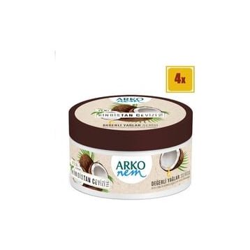 Arko Nem Değerli Yağlar Hindistan Cevizi 4x250 ml Krem