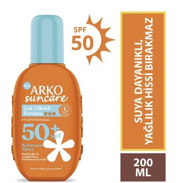 Arko Suncare 200 ml Çok Yüksek Koruyucu Sprey