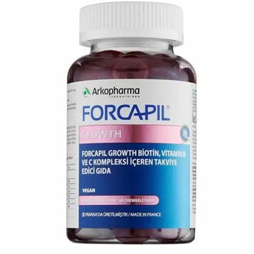 Arkopharma Forcapil Growth 60 Çiğnenebilir Tablet