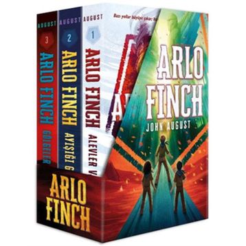 Arlo Finch 3 Kitap Takım (Kutulu + Ciltli) İndigo Kitap