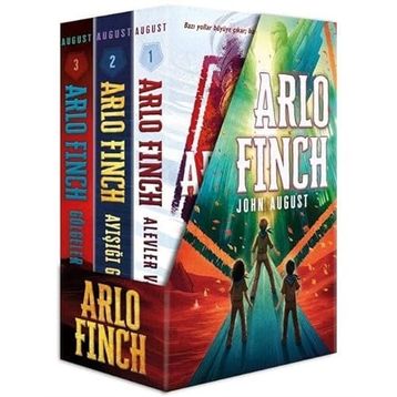 Arlo Finch 3 Kitap Takım (Kutulu + Ciltli) İndigo Kitap
