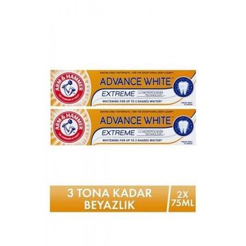 Arm & Hammer 2x75 ml 3 Tona Kadar Beyazlatıcı Diş Macunu