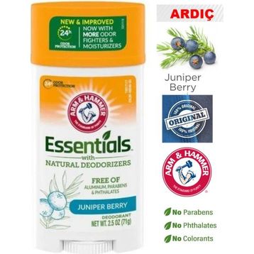 Arm & Hammer Essentials Juniper Berry 71 GR Stick Deodorant