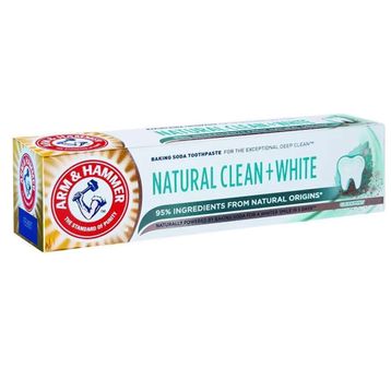 Arm & Hammer Natural Clean + White 75 ml Diş Macunu