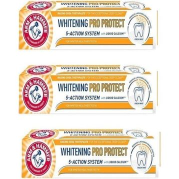Arm & Hammer Whitening Pro Protect Fresh Mint 75 ml 3 Adet Diş Macunu