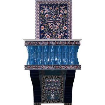Armada Çini 120x180 Sütunceli Cephe Cami Kürsüsü