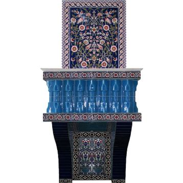 Armada Çini 120x180 Sütunceli Cephe Cami Kürsüsü
