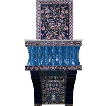 Armada Çini 120x180 Sütunceli Cephe Cami Kürsüsü