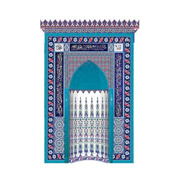 Armada Çini 180x290 Mescit Mihrap Cami Mihrapları