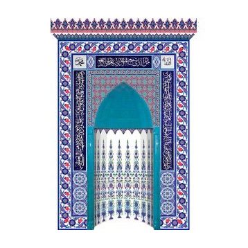 Armada Çini 180x290 Mescit Mihrap Cami Mihrapları