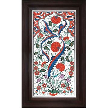 Armada Çini 20X40 Cm Ed 161 Saksılı Eldekoru Çini Pano