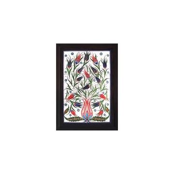 Armada Çini 40X60 Cm Ed 522 Lalezar Eldekoru Çini Pano