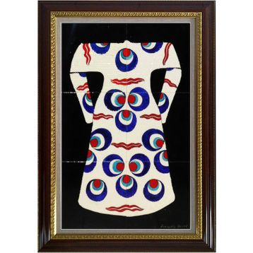 Armada Çini 40x60 Cm ED 650 Cintemani Kaftan Çini Pano