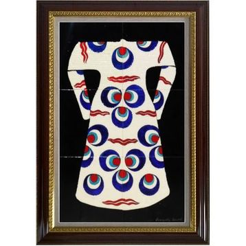 Armada Çini 40x60 Cm ED 650 Cintemani Kaftan Çini Pano