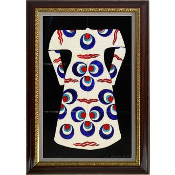 Armada Çini 40x60 Cm ED 650 Cintemani Kaftan Çini Pano