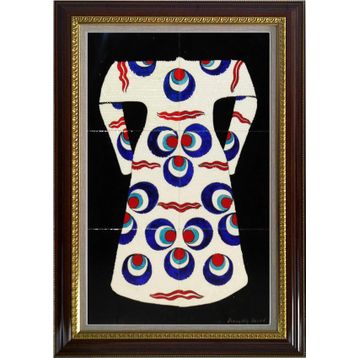Armada Çini 40x60 Cm ED 650 Cintemani Kaftan Çini Pano