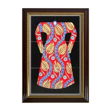 Armada Çini 40x60 Cm ED 652 Laleli Kaftan Çini Pano