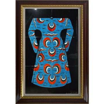 Armada Çini 40x60 Cm ED 656 Hilal Kaftan Çini Pano