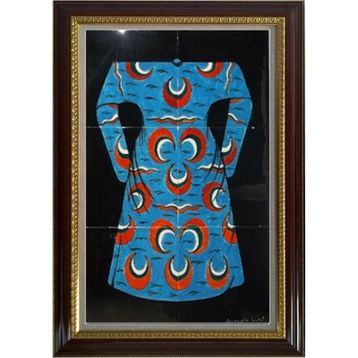 Armada Çini 40x60 Cm ED 656 Hilal Kaftan Çini Pano