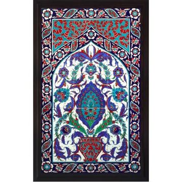 Armada Çini 60X100 Cm Ed 626 Göbekli Eldekoru Çini Pano