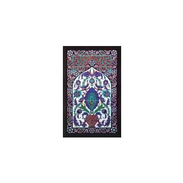 Armada Çini 60X100 Cm Ed 626 Göbekli Eldekoru Çini Pano