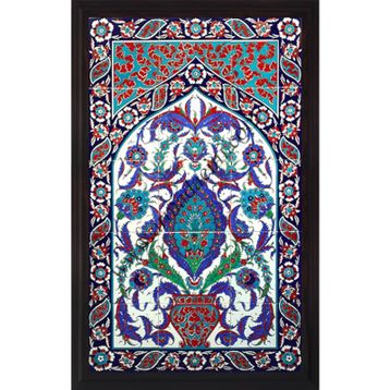 Armada Çini 60X100 Cm Ed 626 Göbekli Eldekoru Çini Pano