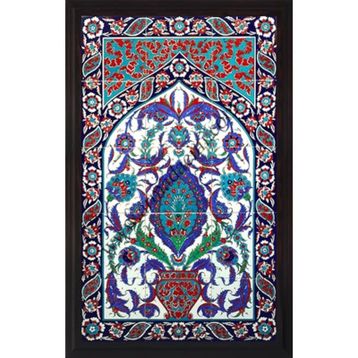 Armada Çini 60X100 Cm Ed 626 Göbekli Eldekoru Çini Pano