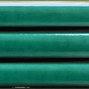 Armada Çini 7x21 cm Bambu Yeşil Desenli Çini Seramik Karo