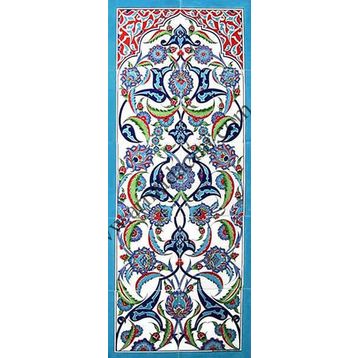 Armada Çini ED-701 40X100 Cm Rumi Eldekoru Çini Pano