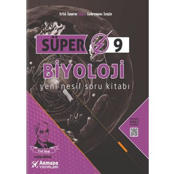 Armada Yayınları 9. Sınıf Biyoloji Süper Yeni Nesil Soru Kitabı