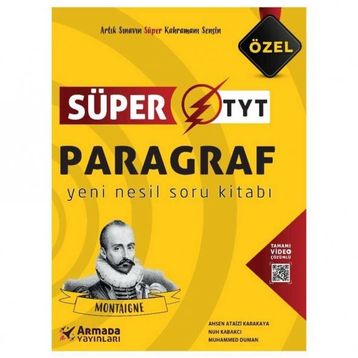 Armada Yks Tyt Paragraf Süper Soru Kitabı