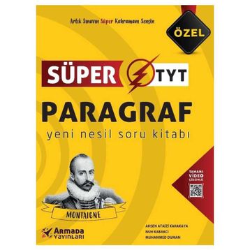 Armada Yks Tyt Paragraf Süper Soru Kitabı