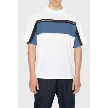 Armani Exchange 3RZMFD ZJGEZ 81AV Beyaz Erkek T-shirt