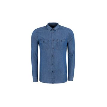 Armani Exchange 6ZZC38 Z1GDZ 1500 Mavi Erkek Gömlek