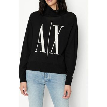 Armani Exchange 8NYM7B Siyah Kadın Kazak