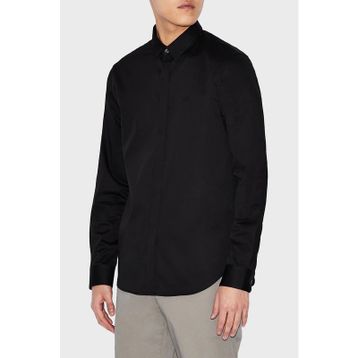 Armani Exchange 8NZCBD ZN10Z 1200 Siyah Erkek Gömlek