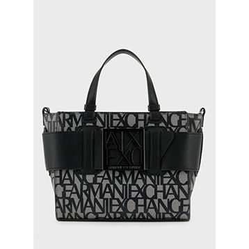 Armani Exchange 9426903F74200850 Koyu Gri Kadın 25x20x10 cm El Çantası