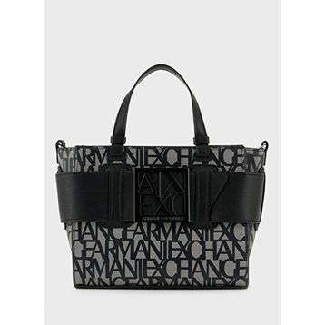 Armani Exchange 9426903F74200850 Koyu Gri Kadın 25x20x10 cm El Çantası