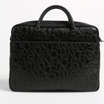 Armani Exchange 952525 CC838 Siyah Erkek Laptop Çantası