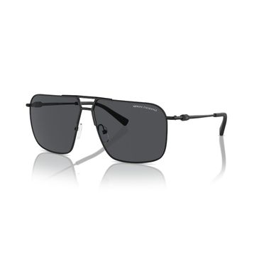 Armani Exchange AX2050S 6000/87 60 Mat Siyah Erkek Güneş Gözlüğü