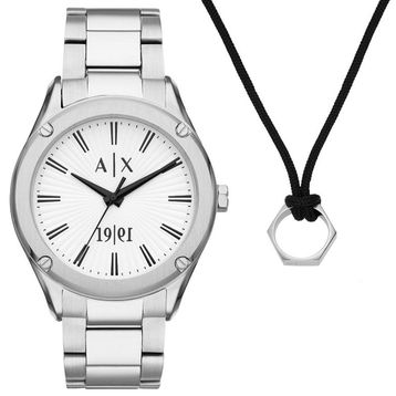 Armani Exchange AX7131SET Erkek Set Kol Saati