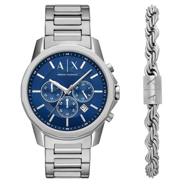 Armani Exchange AX7176SET Bileklik Setli Erkek Kol Saati