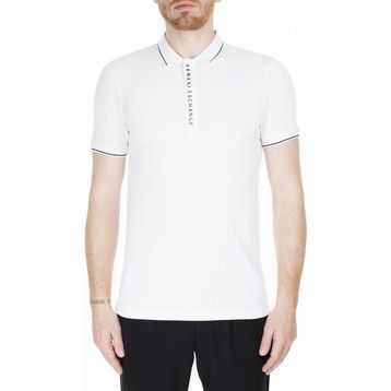 Armani Exchange Beyaz Erkek Polo T-shirt