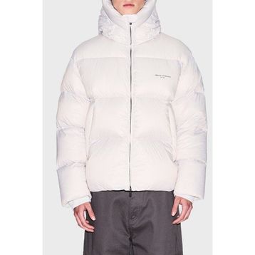 Armani Exchange XM001115 AF16589 U1013 Pudra Regular Fit Kapüşonlu Dik Yaka Kapitoneli Şişme Mont Erkek Mont