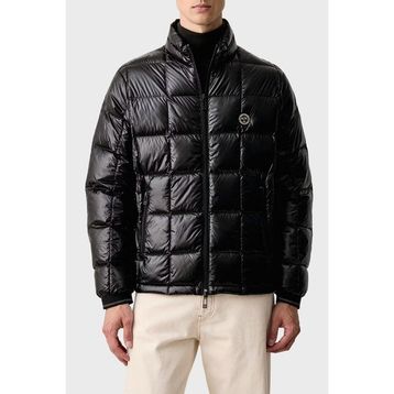Armani Exchange XM003474 AF23755 UC001 Siyah Kuş Tüyü Dolgulu Çıkarılabilir Kapüşonlu Şişme Mont Erkek Mont