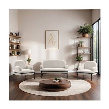 Armens Life Aster Krem Renk 2+1+1 Balkon Koltuk Takımı