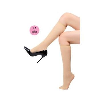 Armin Loretta 12 Adet 40 Denye 51 Sahra Orta Kalın Dizaltı Çorap