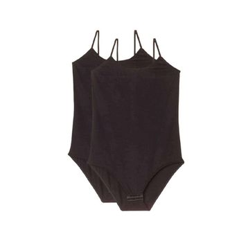 Armin Loretta 2 Adet İp Askılı Kadın Çıtçıtlı Body Siyah